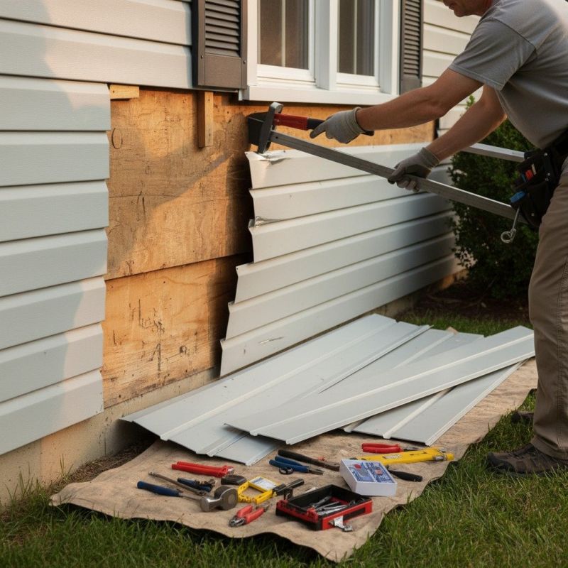 Metal Siding Repair Service